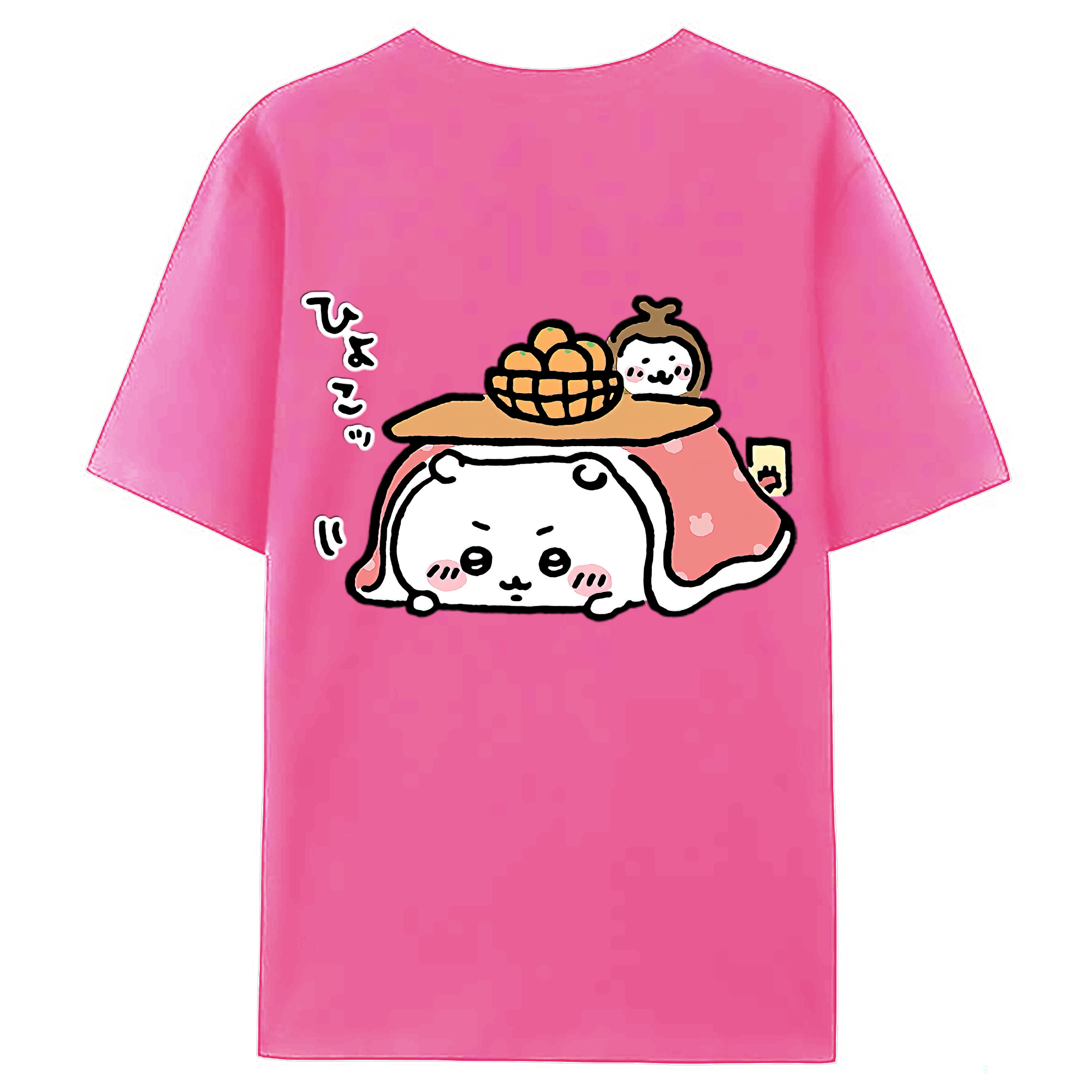 （画像用） ちいかわ ちいかわ Chii-kawa chiikawa レディース半袖Tシャツ(バックプリント)